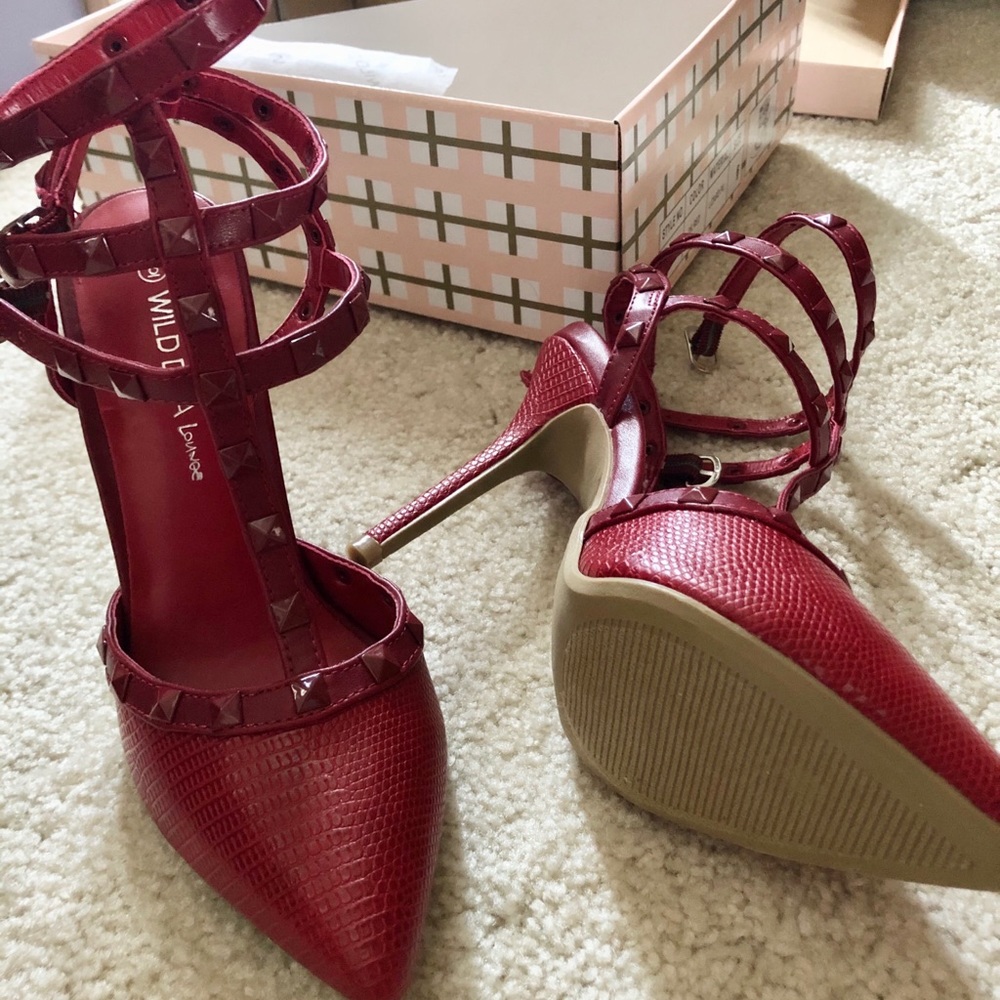 Red shoes